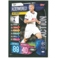 TOBY ALDERWEIRELD - CHAMP/EUROPA LEAGUE EXTRA 2020 -   "ACTION" TRADING CARD