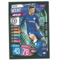 MASON MOUNT - CHAMP/EUROPA LEAGUE EXTRA 2020 -   "RISING STAR" TRADING CARD