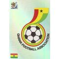 FIFA W/CUP 2010  PREMIUM - GHANA "TEAM EMBLEM" TRADING CARD