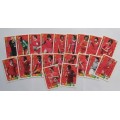 LIVERPOOL FC `LEGENDS` - PANINI ADRENALYN XL 2011/2012 - SET of 20 LEGENDS `BASE` TRADING CARDS