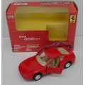 FERRARI 456 GT - MAISTO `ASSEMBLY LINE` 1/39 SCALE MODEL CAR