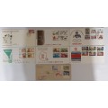 SWAZILAND - LOT of 7 1st Day Covers - No Duplicates