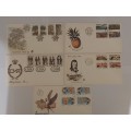 CISKEY - LOT of 5 1st Day Covers - No Duplicates