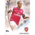 ARSENAL FC - TOPPS `PREMIER GOLD` 2013/14 - COMPLETE TEAM SET of 14 TRADING CARDS