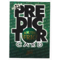 SPRINGBOKS - `FUTERA RUGBY 1996` - `HOBBY` GOLD EMBOSSED `PREDICTOR` CARD PC2 3995 of 4000