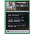 BRYAN BROTHERS - `ACE AUTHENTIC DEBUT 2005` Collection - GOLD `PARALLEL` TRADING CARD 59 of 100