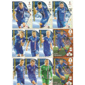 ICELAND - PANINI FIFA WORLD CUP 2018 RUSSIA - COMPLETE TEAM OF 11 `BASE and FOIL` TRADING CARDS