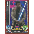 STAR WARS - TOPPS `STAR WARS FORCE ATTAX` EXTRA 2016 - COMPLETE 138 TRADING CARD SET - NO BINDER