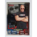 THE ROCK - TOPPS `SLAM ATTAX RUMBLE`  - FOIL `LIMITED EDITION` TRADING CARD