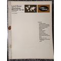 LAND ROVER 88 and 109 1969 WORKSHOP MANUAL Part 2 - In Fair Condition