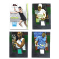 KOURNIKOVA/KUZNETSOVA/OTHERS - ACE AUTH. 2007  TENNIS - LOT of  4 `CERTIFIED MEMORABILIA` Cards