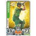 FAF DU PLESSIS `PROTEAS` - `TOPPS` ICC CRICKET T20 WORLD CUP 2014 - `BASE` TRADING CARD 102