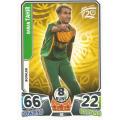 IMRAN TAHIR `PROTEAS` - `TOPPS` ICC CRICKET T20 WORLD CUP 2014 - `BASE` TRADING CARD 108