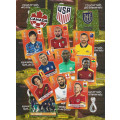 WORLD CUP 2022 - PANINI `FIFA WORLD CUP 2022` QATAR STICKER COLLECTION - LOT of 47 STICKERS - LOT C1