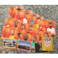 WORLD CUP 2022 - PANINI `FIFA WORLD CUP 2022` QATAR STICKER COLLECTION - LOT of 47 STICKERS - LOT C1