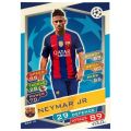 NEYMAR Jr -TOPPS CHAMPIONS LEAGUE COLLECTION 2016/17 -  BASE TRADING CARD BAR15