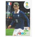 ANTOINE GRIEZMANN (France) -PANINI `WORLD CUP 2014 BRAZIL` UPDATES - RARE ROOKIE TRADING CARD