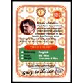 GARY PALLISTER - MAN. UNITED `Futera Fans Selection 1997`  - `EMBOSSED` TRADING CARD SE15