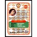 RONNY JOHNSEN - MAN. UNITED `Futera Fans Selection 1997`  - `EMBOSSED` TRADING CARD SE14