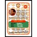 TEDDY SHERINGHAM - MAN. UNITED `Futera Fans Selection 1997`  - `EMBOSSED` TRADING CARD SE7