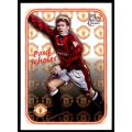 PAUL SCHOLES - MAN. UNITED `Futera Fans Selection 1997`  - `EMBOSSED` TRADING CARD SE4