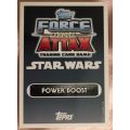 X-WING STARFIGHTER - TOPPS `STAR WARS F/ATTAX MOBIE SERIES 4` 2016 - RARE `LIMITED EDITION`CARD LEDD