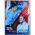 LUIS SUAREZ/ROONEY - WORLD CUP 2014 PANINI PRIZM - RED/WHITE/BLUE MOSAIC `MATCH UP`s` TRADING CARD 9