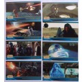 STAR WARS `EPISODE 1` WIDEVISION by TOPPS - COMPLETE `WIDEVISION` 80 TRADING CARD SET
