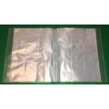 TRADING CARD COLLECTORS BINDER - CLEAR 26 to 30 PAGES of 9 POCKET TRADING CARD BINDER