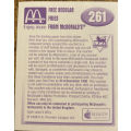 RONALDO - MERLIN `McDONALD`S SPECIAL EDITION` 1998 STICKER COLLETION - RARE STICKER 261