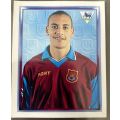 RIO FERDINAND (West Ham)  - MERLIN Premier League sticker collection 1998 - ROOKIE`STICKER` 468