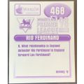 RIO FERDINAND (West Ham)  - MERLIN Premier League sticker collection 1998 - ROOKIE`STICKER` 468