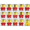 ARSENAL FC - MERLIN Premier League sticker collection 1998 - TEAM SET of 26 `STICKERS` - ROOKIES