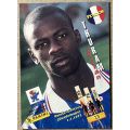 LILIAN THURAN (France) - PANINI `FIFA WORLD CUP 1998`FRANCE - RARE`FOIL` TRADING CARD 13