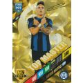 LAUTARO MARTINEZ - PANINI `FIFA 365 COLLECTION` 2024 - GOLD `TOP MASTER` FOIL TRADING CARD 8
