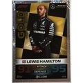 LEWIS HAMILTON - TOPPS `TURBO ATTAX F1` 2023 COLLECTION - GOLD FOIL LIMITED EDITION TRADING CARD