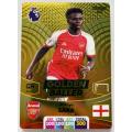 BUKAYO SAKA - PANINI English Premier League 2023/24 - RARE `GOLDEN BALLER` TRADING CARD 1