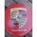 Porsche Badge - Collectable Tin Cap
