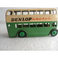 ORIGINAL MECCANO  DINKY 290  DOUBLE DECKER BUS PLASTIC HUBS [M29]