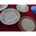 Lot of oddment wall plates and little plates
