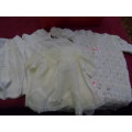 Beautiful vintage baby/dolls clothes some handmade some new