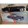 TINPLATE LUXE CAR CADILLAC, BOXED