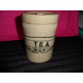 Vintage Pottery Tea canister