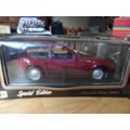 MAISTO MERCEDES 500 SL 1989 BURGUNDY  1/18  Scale