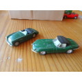 DINKY MATCHBOX JAG E TYPE AND AUSTIN HEALY  [M45]