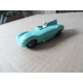 VINTAGE DINKY TOYS JAGUAR TYPE D 238 W/ DRIVER MADE IN ENGLAND MECCANO - [D24]