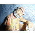 Lovely Vtg 1969 Naturecraft Figurine Hand Painted Old Timer Man #800 Congleton England