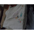 Lovely kiddies embroidered aprons half done 4