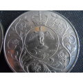 2 COINS     1977 ELIZABETH II DG REG FD JUBILEE COIN