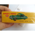 DINKY 157 JAGUAR XK120 COUPE REPRO. SEALED IN BOX  [M300]